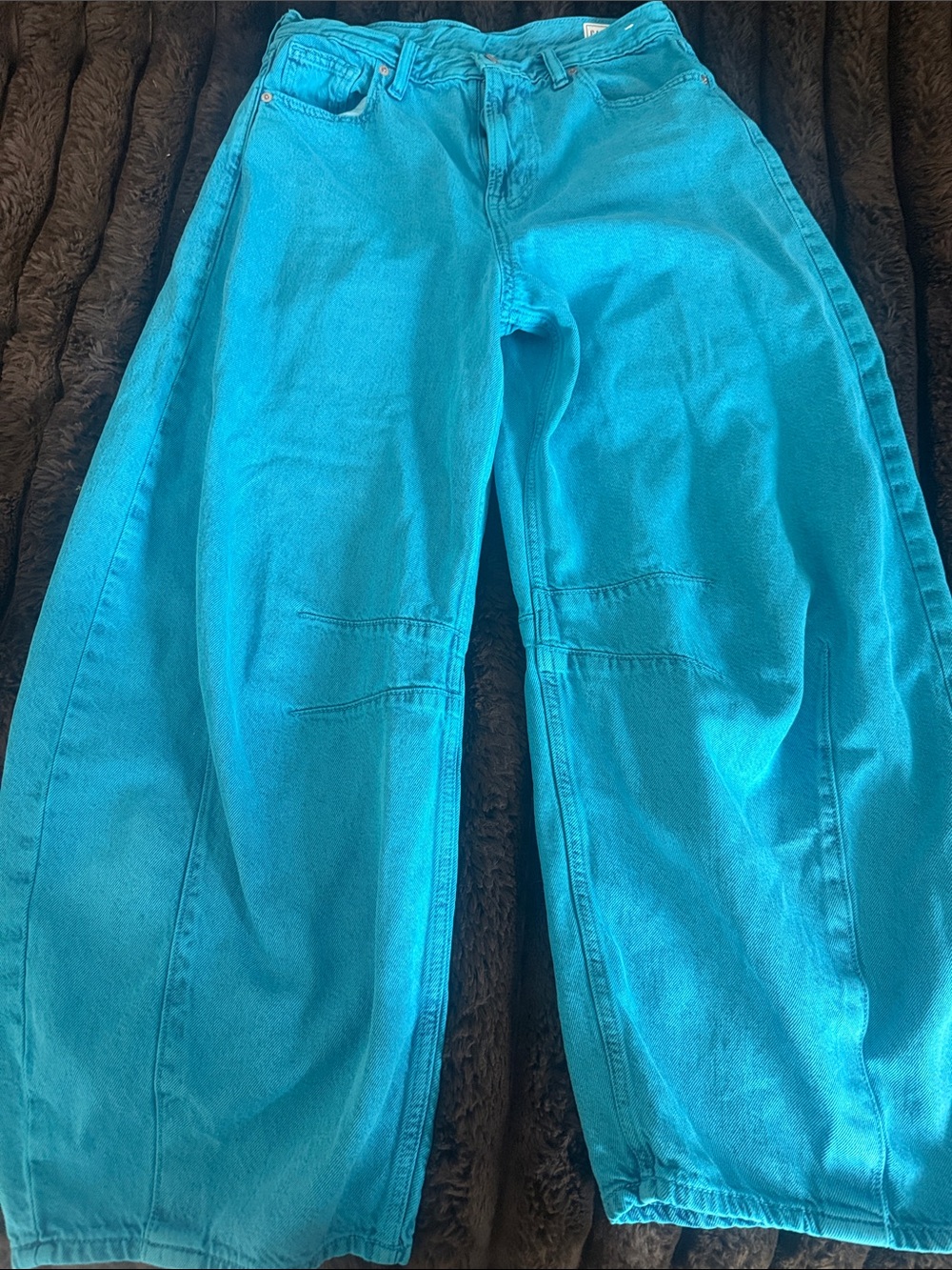 GAP Turquoise horseshoe high rise
